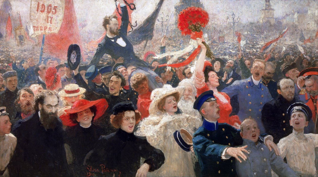 17. Oktober 1905 von Ilya Efimovich Repin