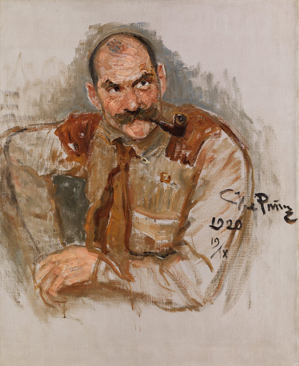 Porträt von Akseli Gallen-Kallela von Ilya Efimovich Repin