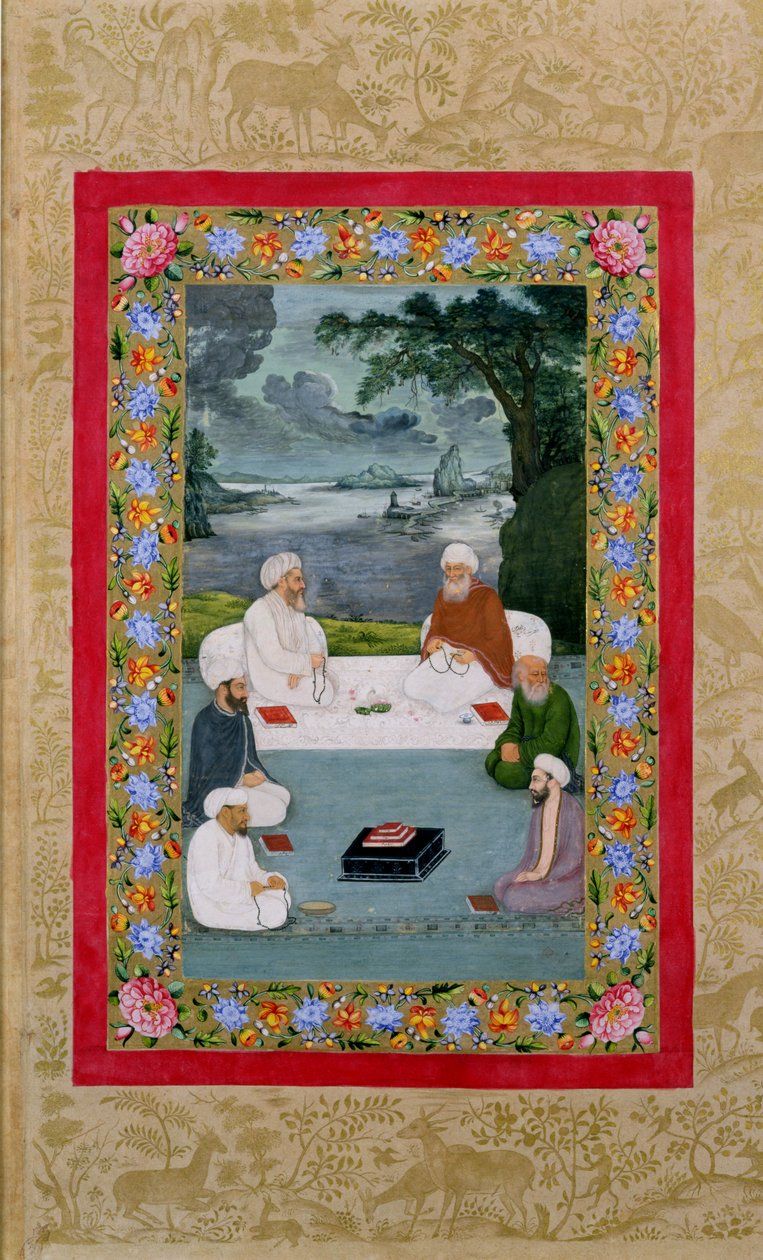 Ms E-14 Mystisches Gespräch zwischen Sufi-Scheichs von Indian School