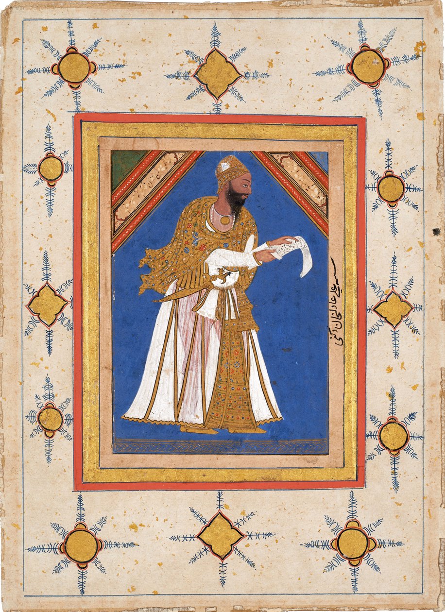 Ali Adil Shah I, Sultan von Bijapur von Indian Art