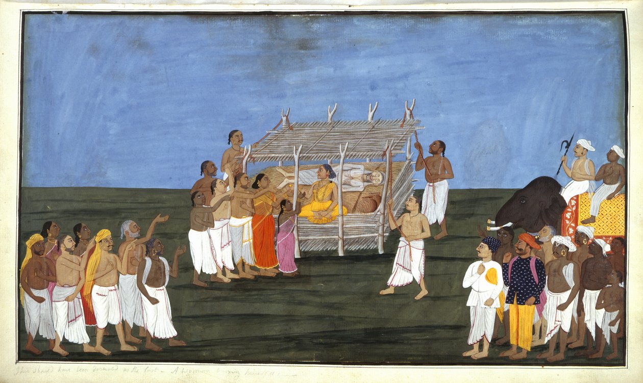 Add Or 4356 Brahmanen-Zeremonie, Illustration aus 