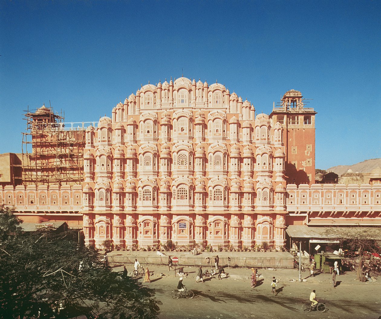 Hawa Mahal (Palast der Winde) erbaut 1799 von Indian School