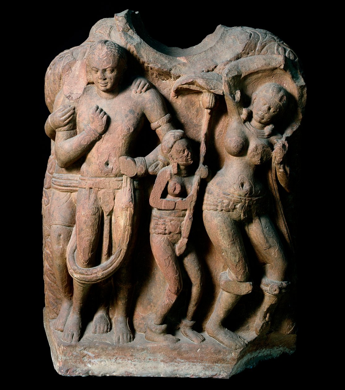 Kushan Period Ancient ; Kushan Empire: Kanishka I, 128 158AD, AE Unit,