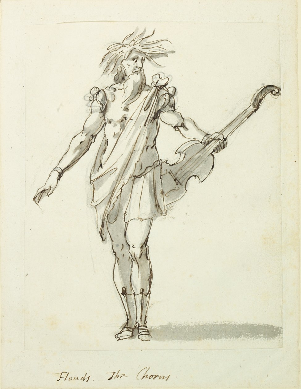 Fluten: der Chor, ca. 1631 von Inigo Jones