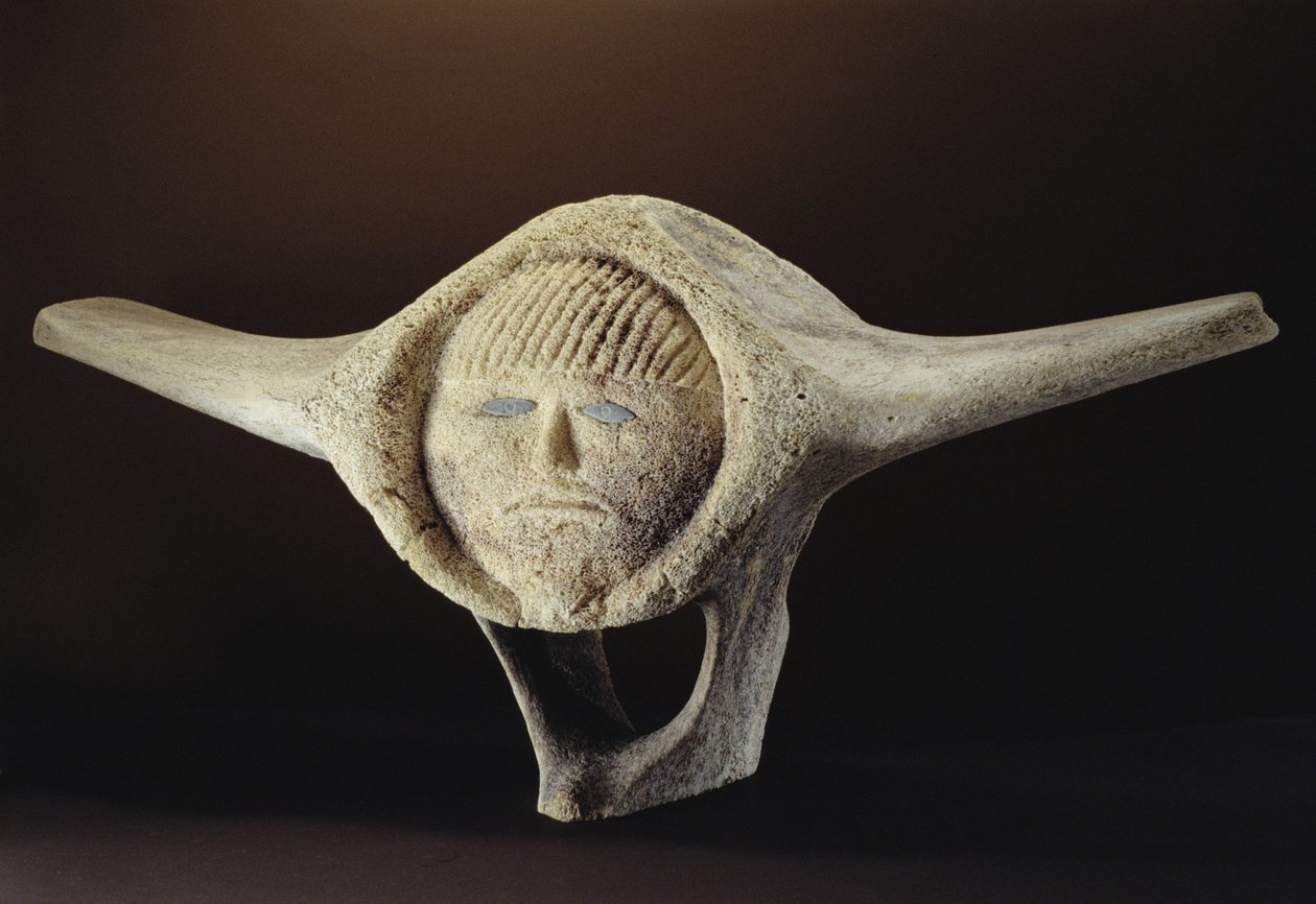 Januskopf, aus Cape Dorset von Inuit School
