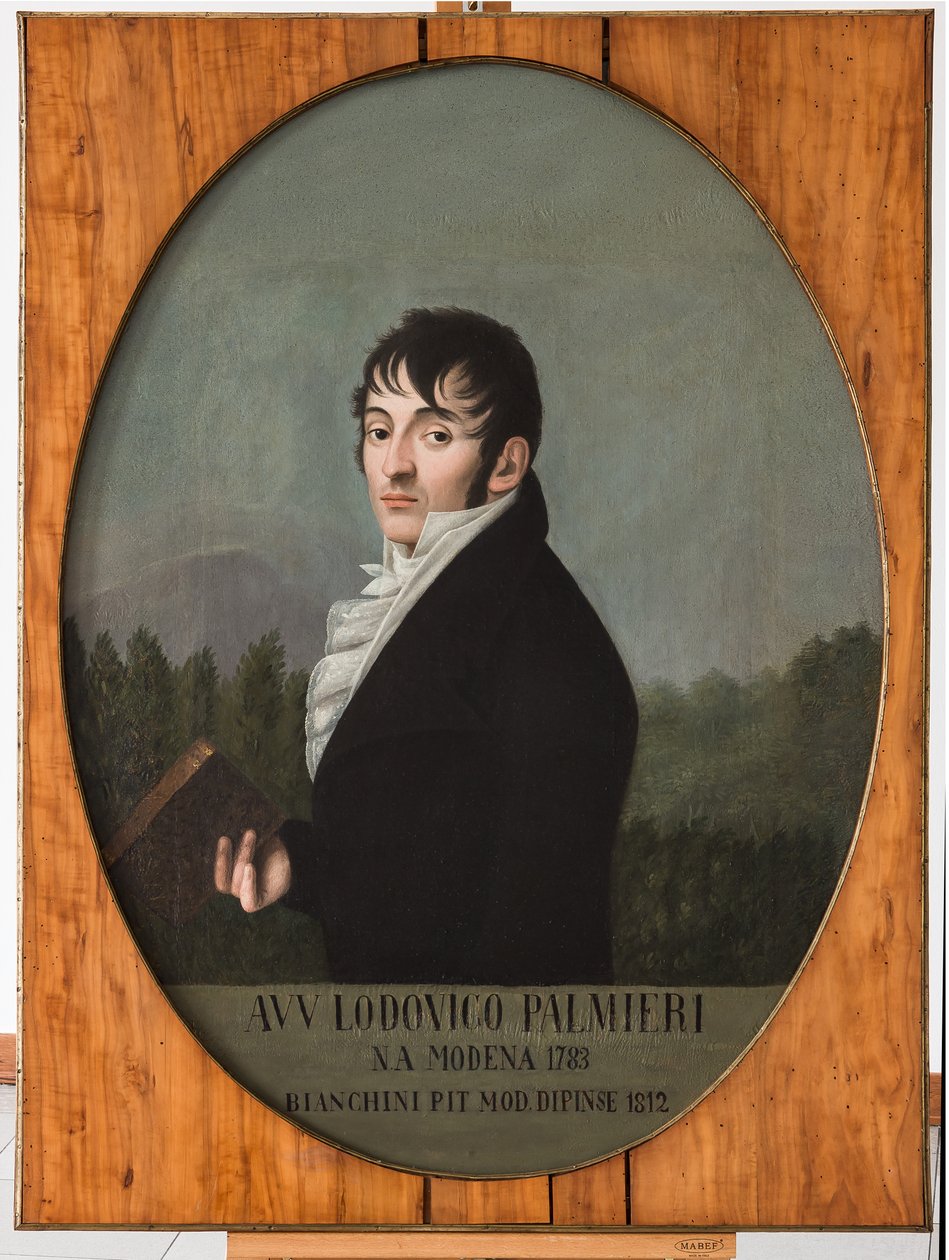 Porträt von Ludovico Palmieri von Ippolito Bianchini Ciarlini