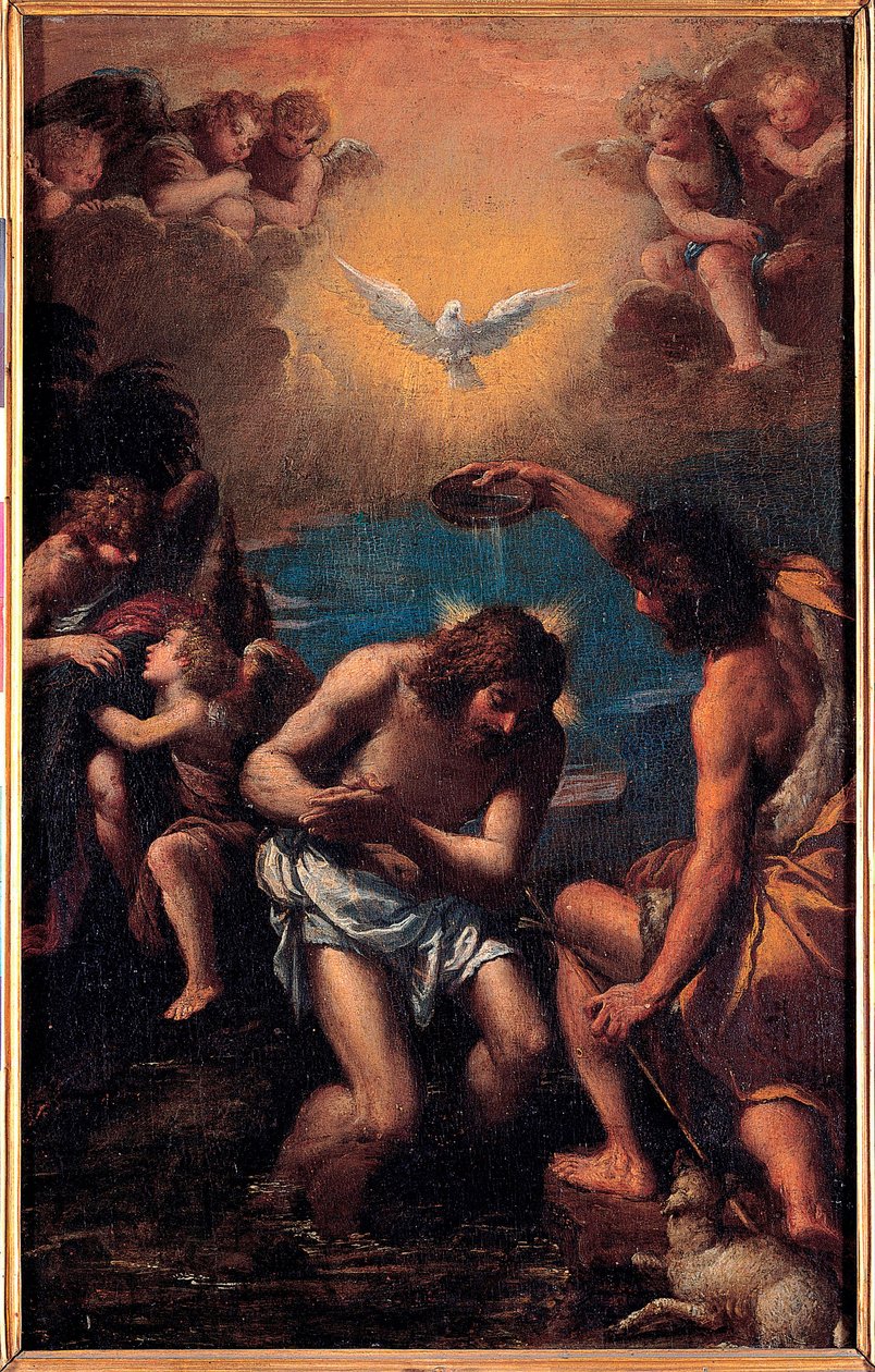 Die Taufe Christi von Ippolito Scarcella