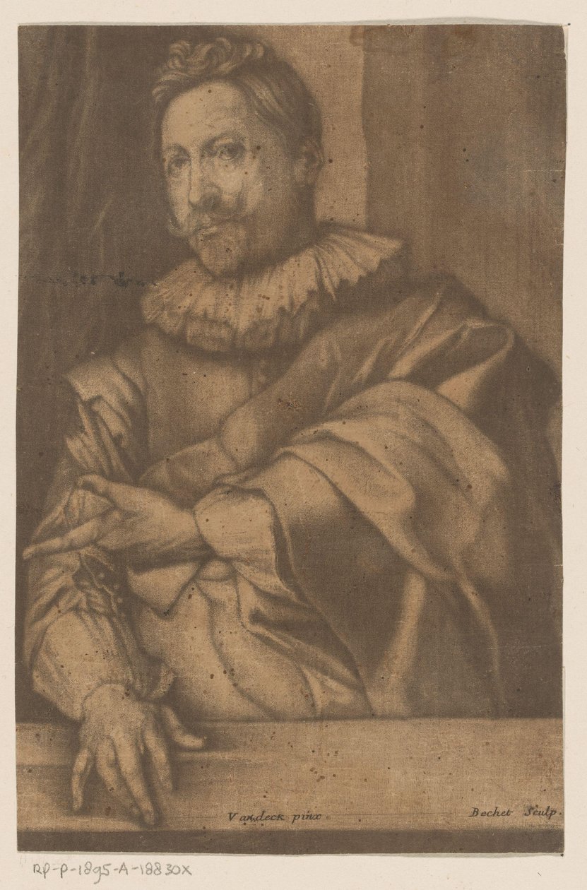 Porträt von Theodoor van Loon von Isaac Beckett (possibly)