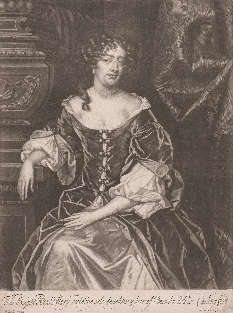 Die ehrenwerte Mary Feilding, einzige Tochter und Erbin von Barnha Lord Viscount Cardingford von Isaac Beckett