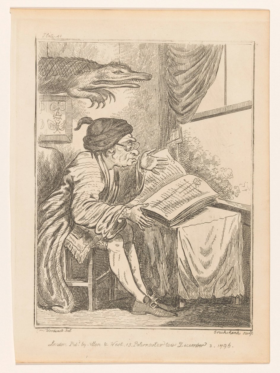 Forscher in Hertfordshire von Isaac Cruikshank