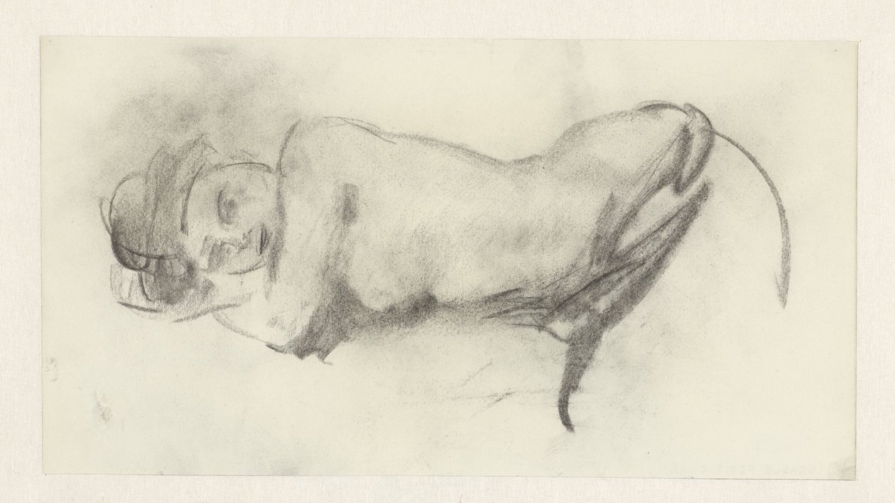 Liegender weiblicher Akt von Isaac Israels