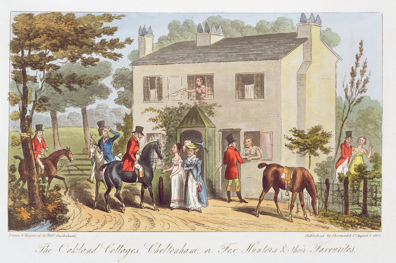 Die Oakland Cottages, Cheltenham, oder Fuchsjagd und ihre Favoriten, aus 