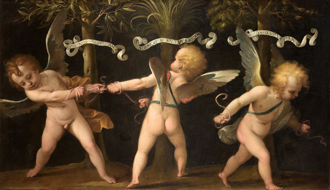 Allegorie mit geflügelten Putten von Isidoro Bianchi