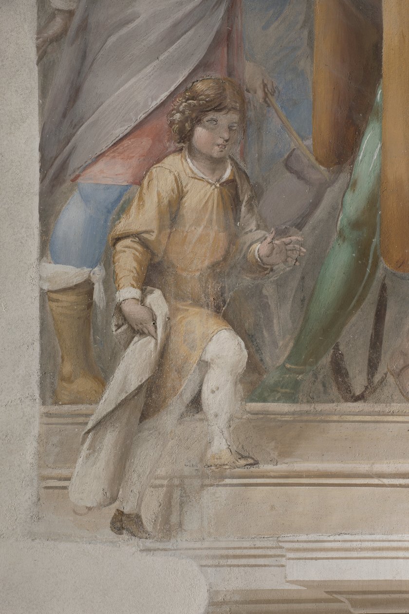 Detail aus der Heirat der Jungfrau Maria von Isidoro Bianchi