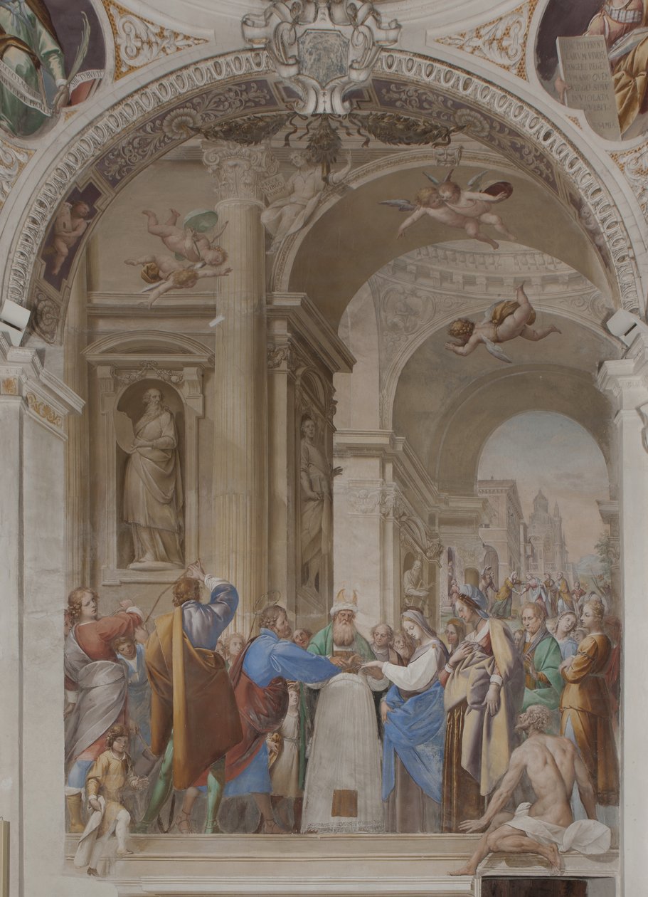 Die Hochzeit der Jungfrau Maria von Isidoro Bianchi