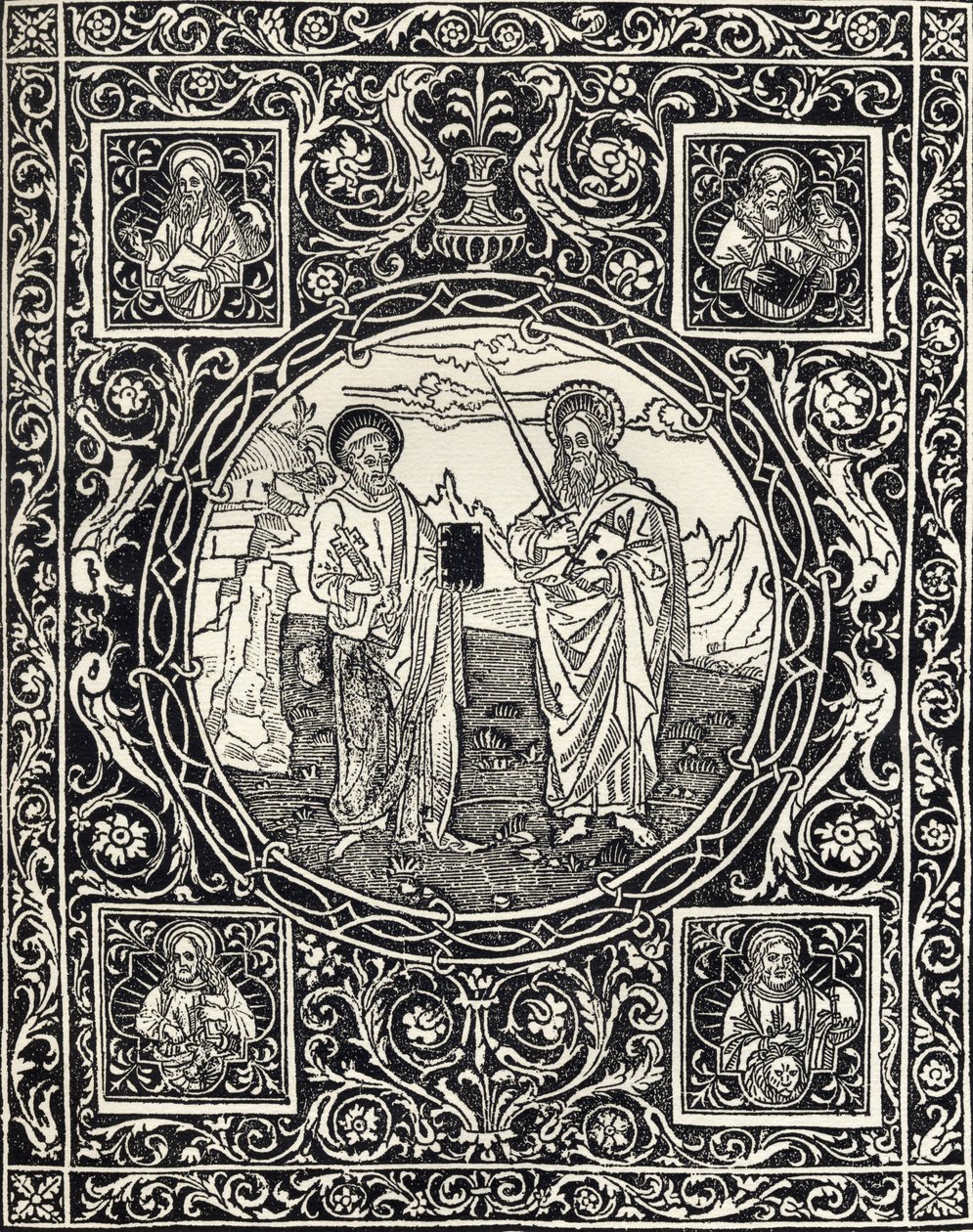 SS. Peter und Paul und die vier Evangelisten, aus 