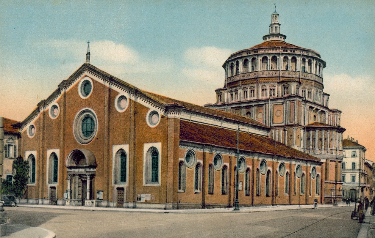 Mailand: Kirche S. Maria delle Grazie von Italian Photographer