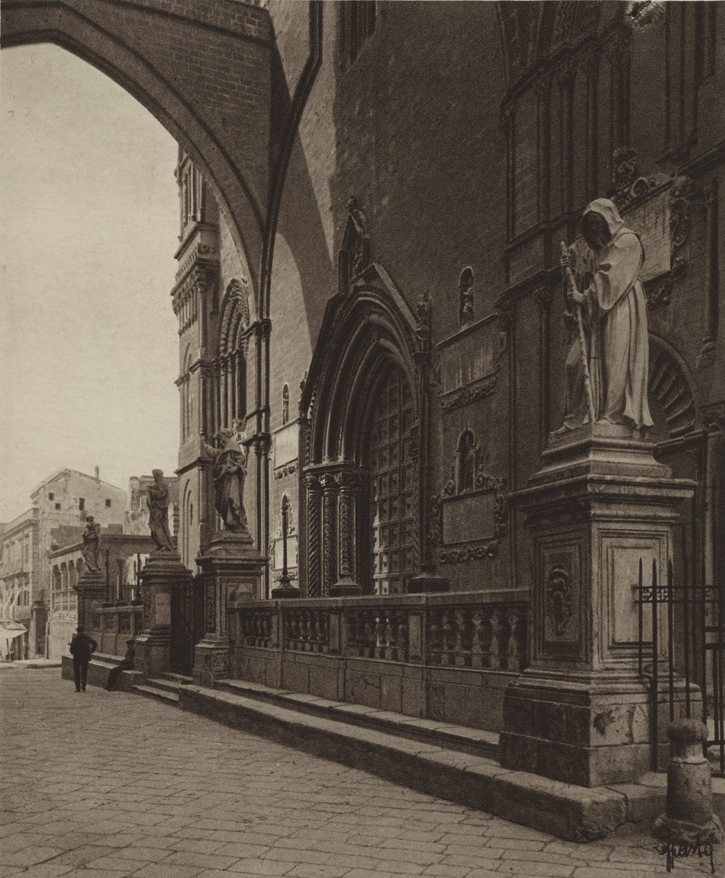 Sizilien: Palermo, Die Kathedrale (Detail) von Italian Photographer