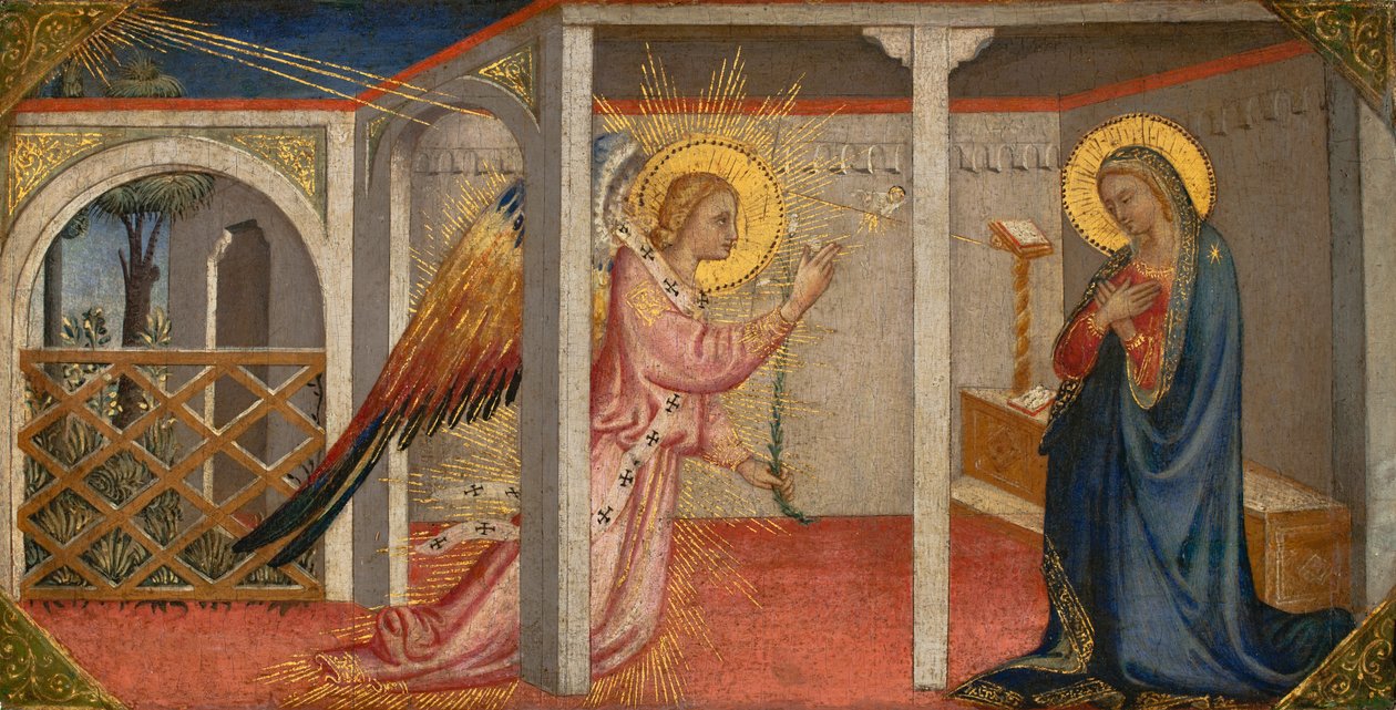 Verkündigung, Florenz, frühes bis mittleres 15. Jahrhundert von Italian School