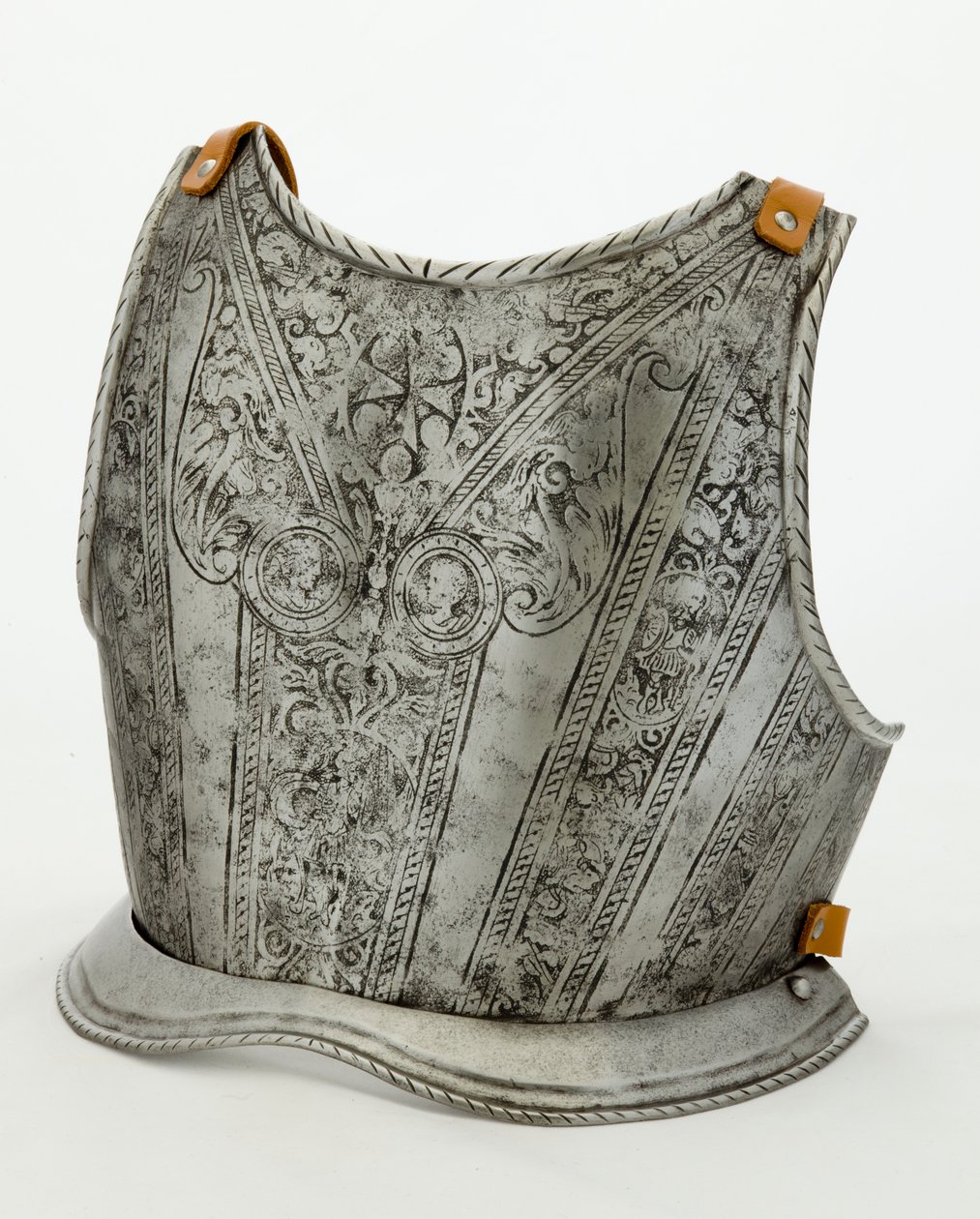 Rückenplatte für eine Kinder-Rüstung aus dem Arsenal der Medici, ca. 1575 mit späteren Änderungen von Italian School