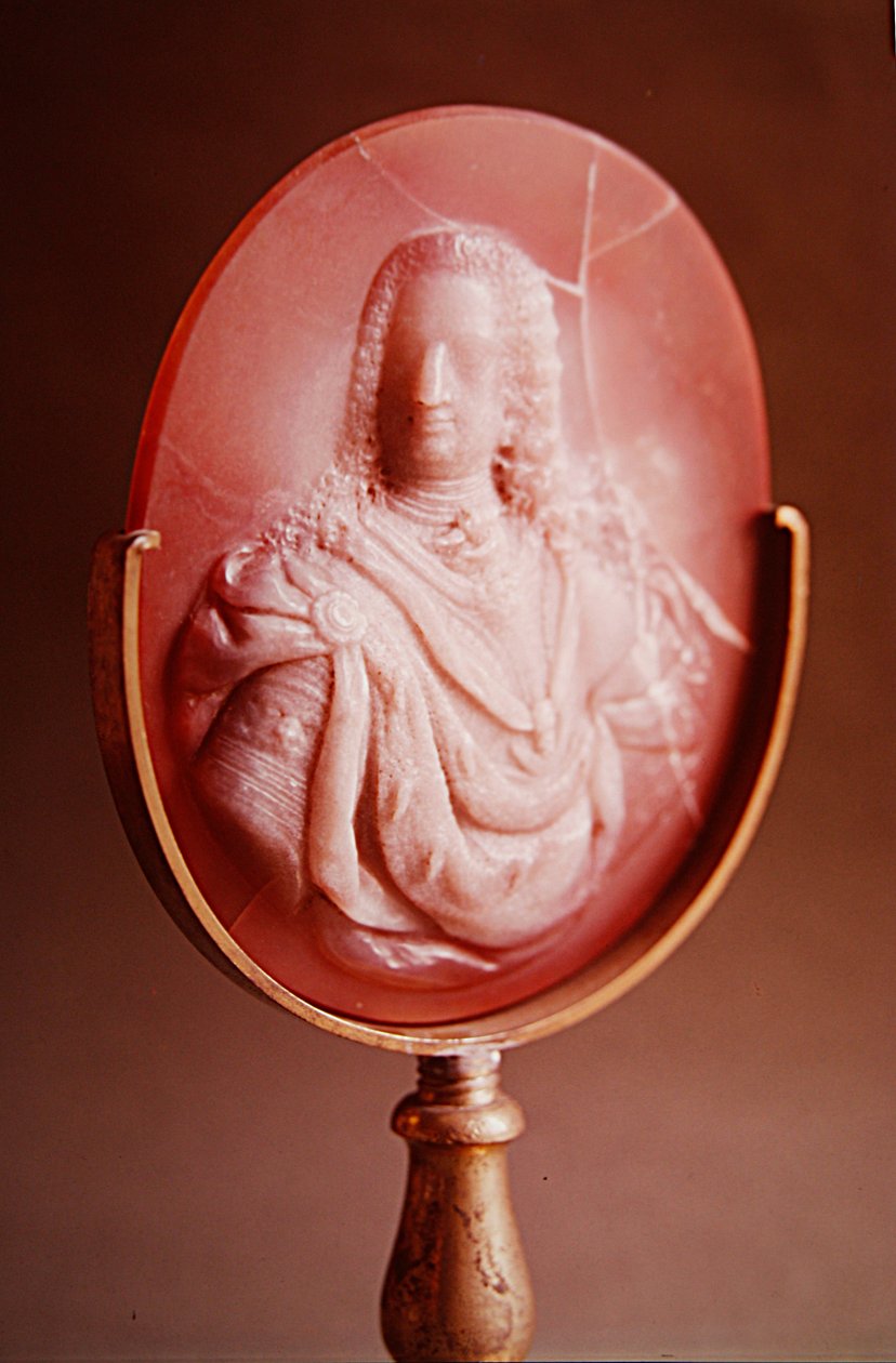 Kamee von François von Lothringen, ca. 1740 (Achat) von Italian School