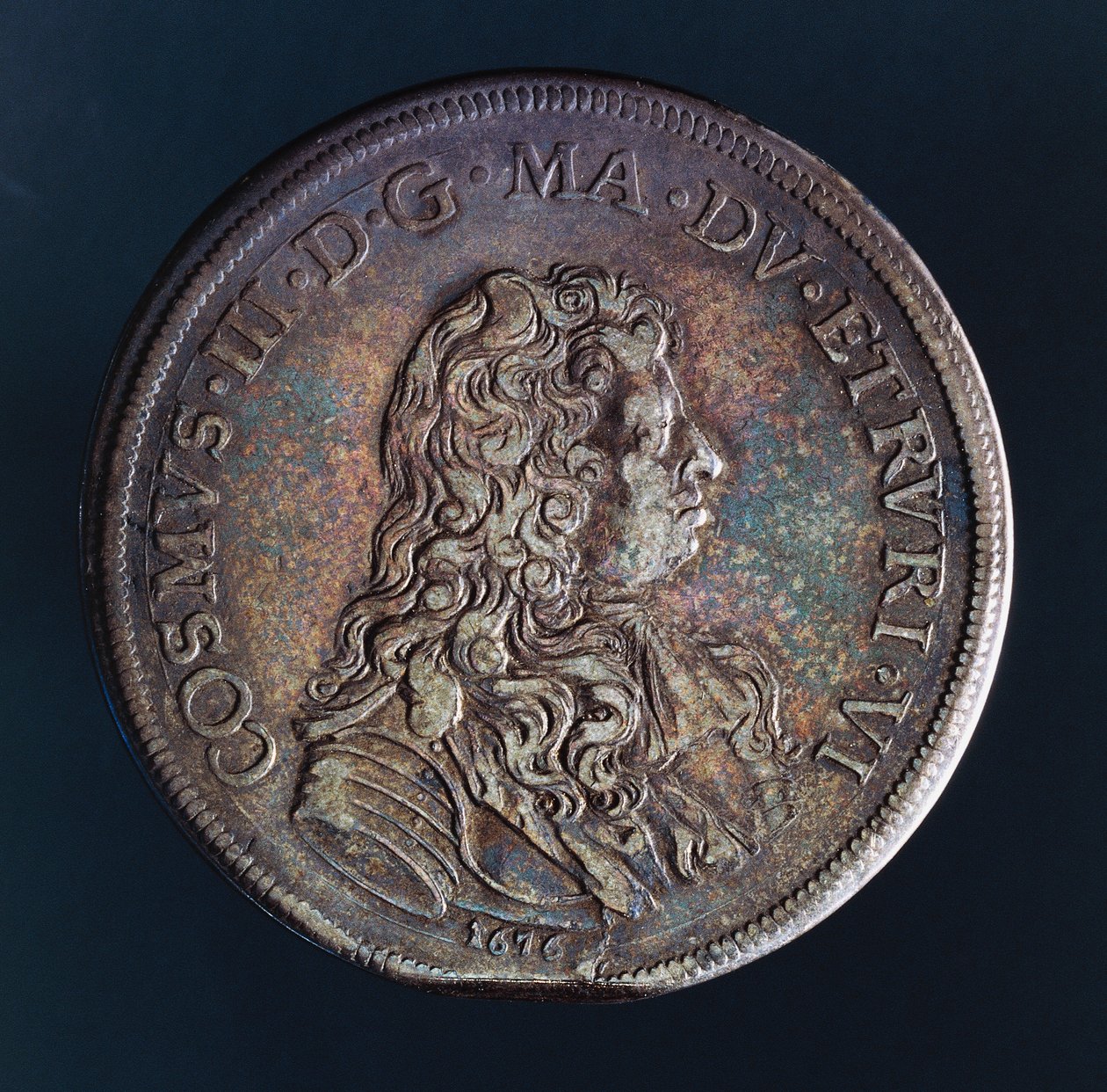 Cosimo III de Medici, Großherzog der Toskana, Vorderseite von Italian School