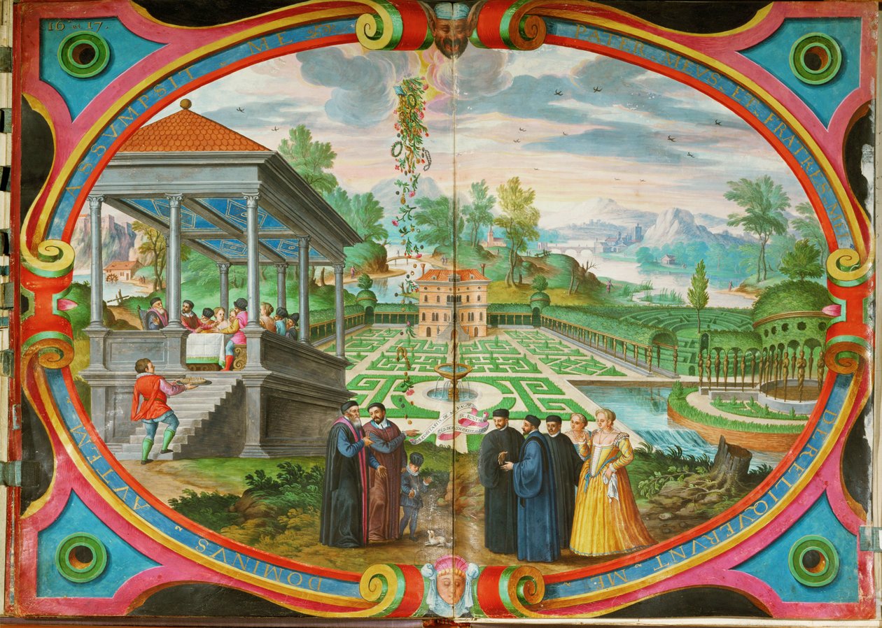 Beschreibung der Reisen des Venezianers Charles Magius von Italian School