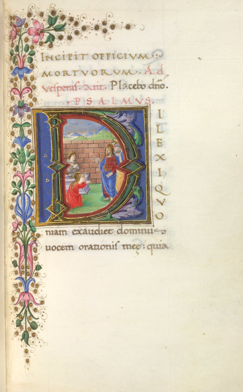 Historiierte Initiale 
