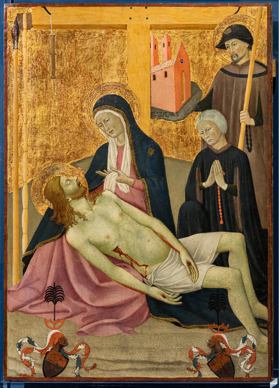Beweinung mit St. Sebaldus und dem Auftraggeber Peter Volckamer von Italian School