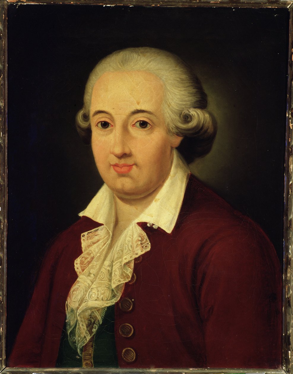 Porträt des italienischen Komponisten Domenico Cimarosa (1749-1801) von Italian School