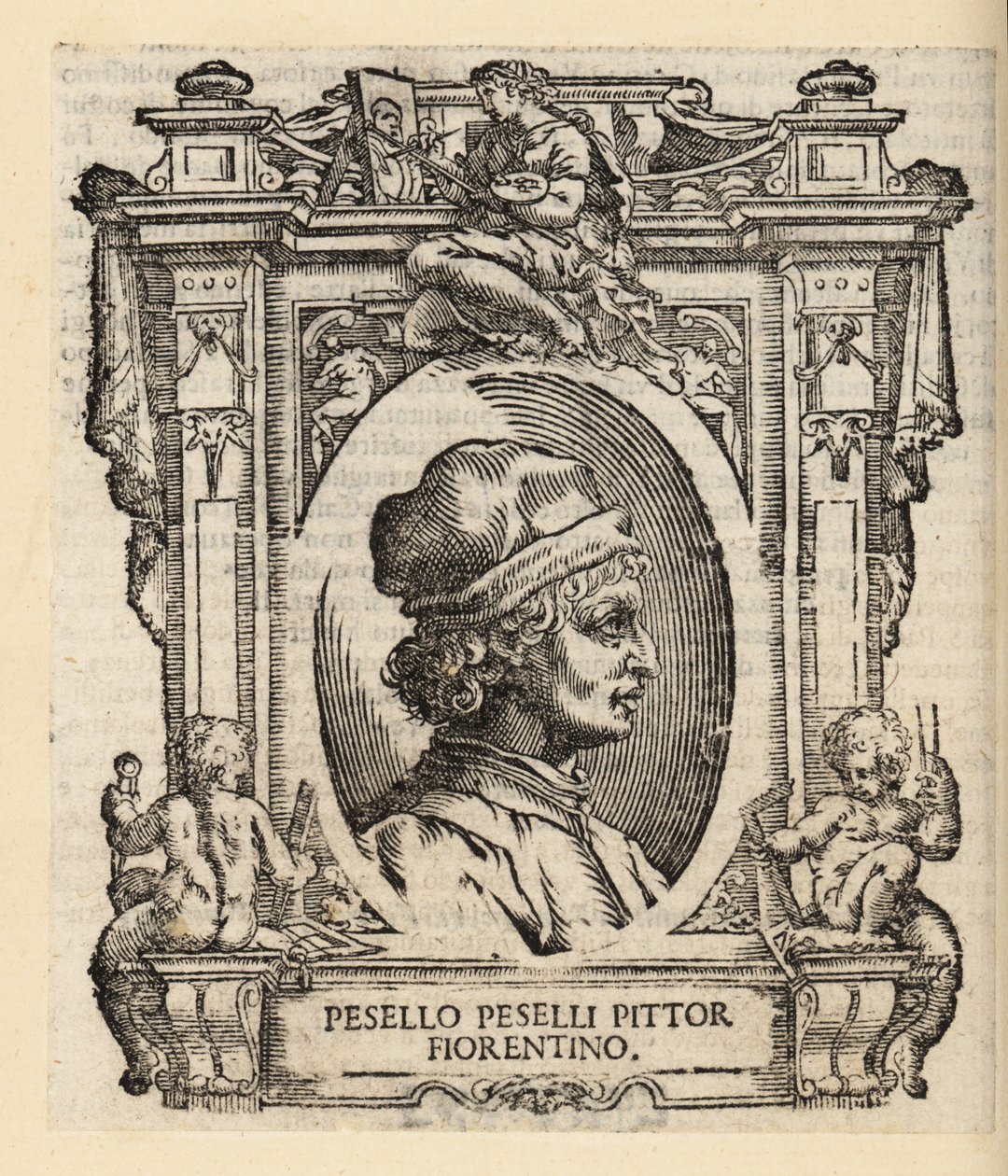 Porträt von Francesco Pesellino, italienischer Maler aus Florenz von Italian School