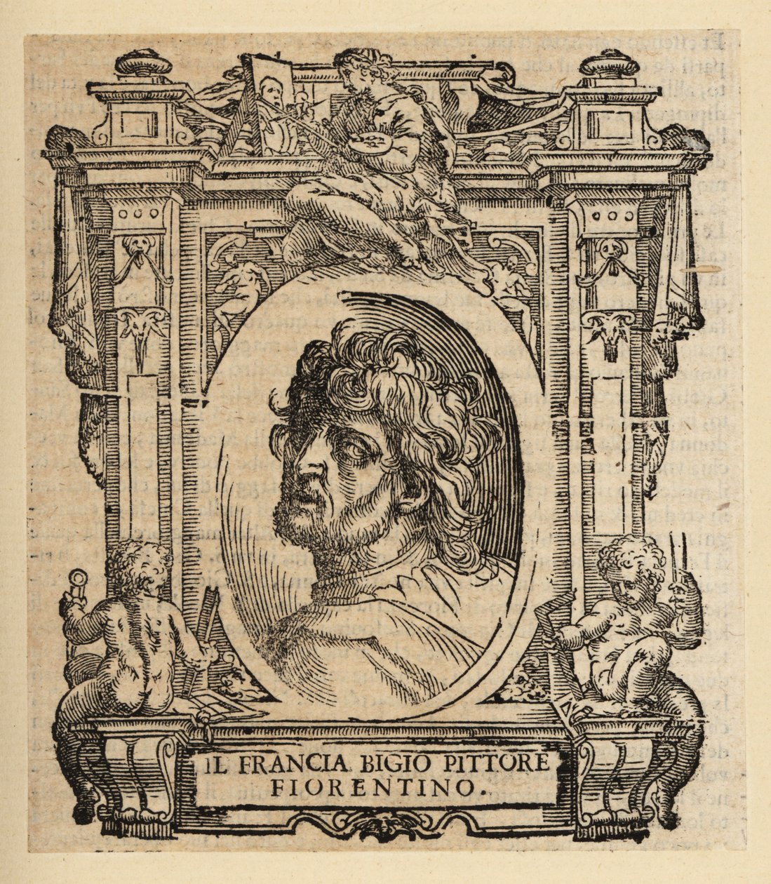 Porträt von Franciabigio, italienischer Maler der Florentiner Renaissance von Italian School