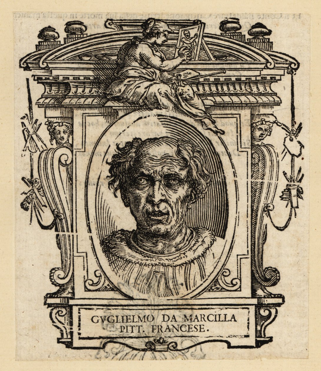 Porträt von Guillaume de Marcillat, französischer Maler und Glasmaler, ca. 1470-1529 von Italian School
