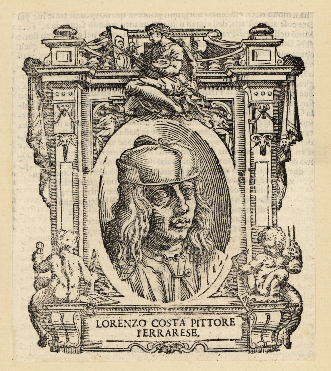 Porträt von Lorenzo Costa von Italian School