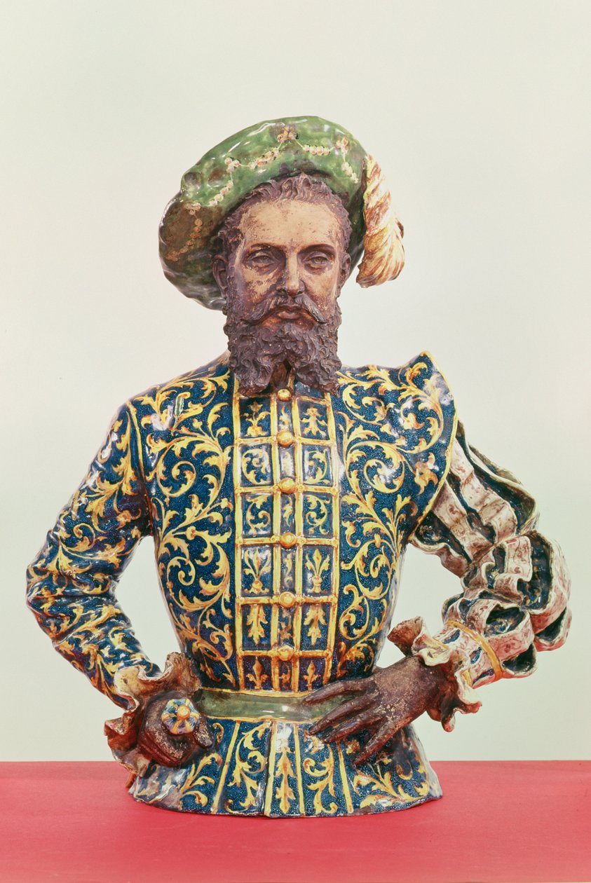 Möglicherweise ein Porträt von Giovanni Da Verrazzano (1485-1528) von Italian School