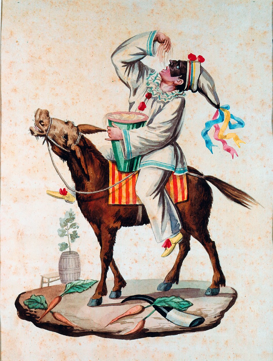 Pulcinella, Figur der Commedia dell