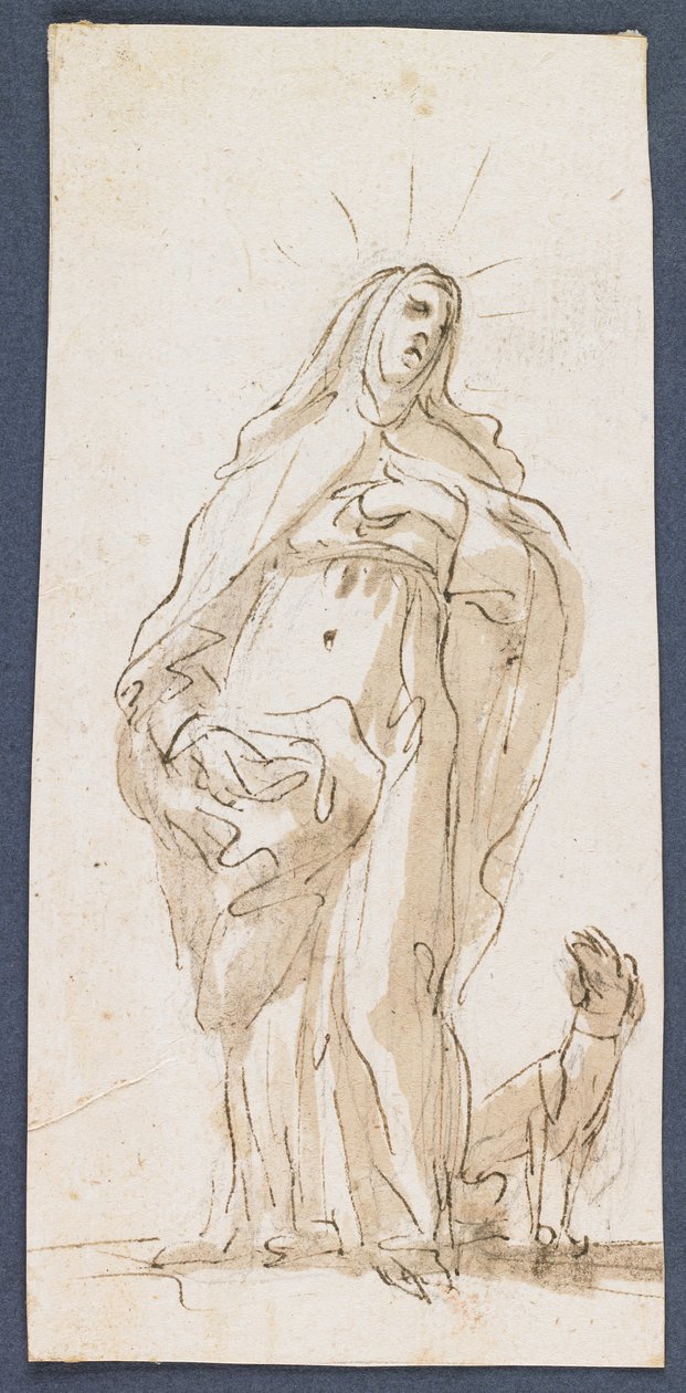 Heilige Margareta von Cortona, spätes 17. Jahrhundert von Italian School
