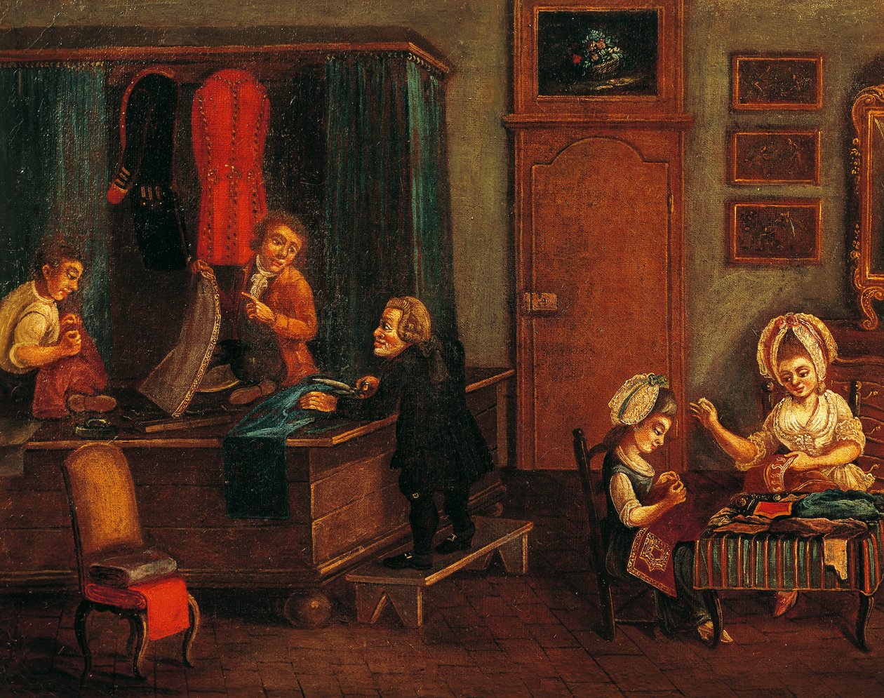 Schneiderei, Italien von Italian School