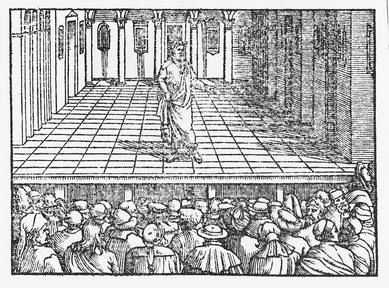 Terence Bühne, ca. 1563 von Italian School