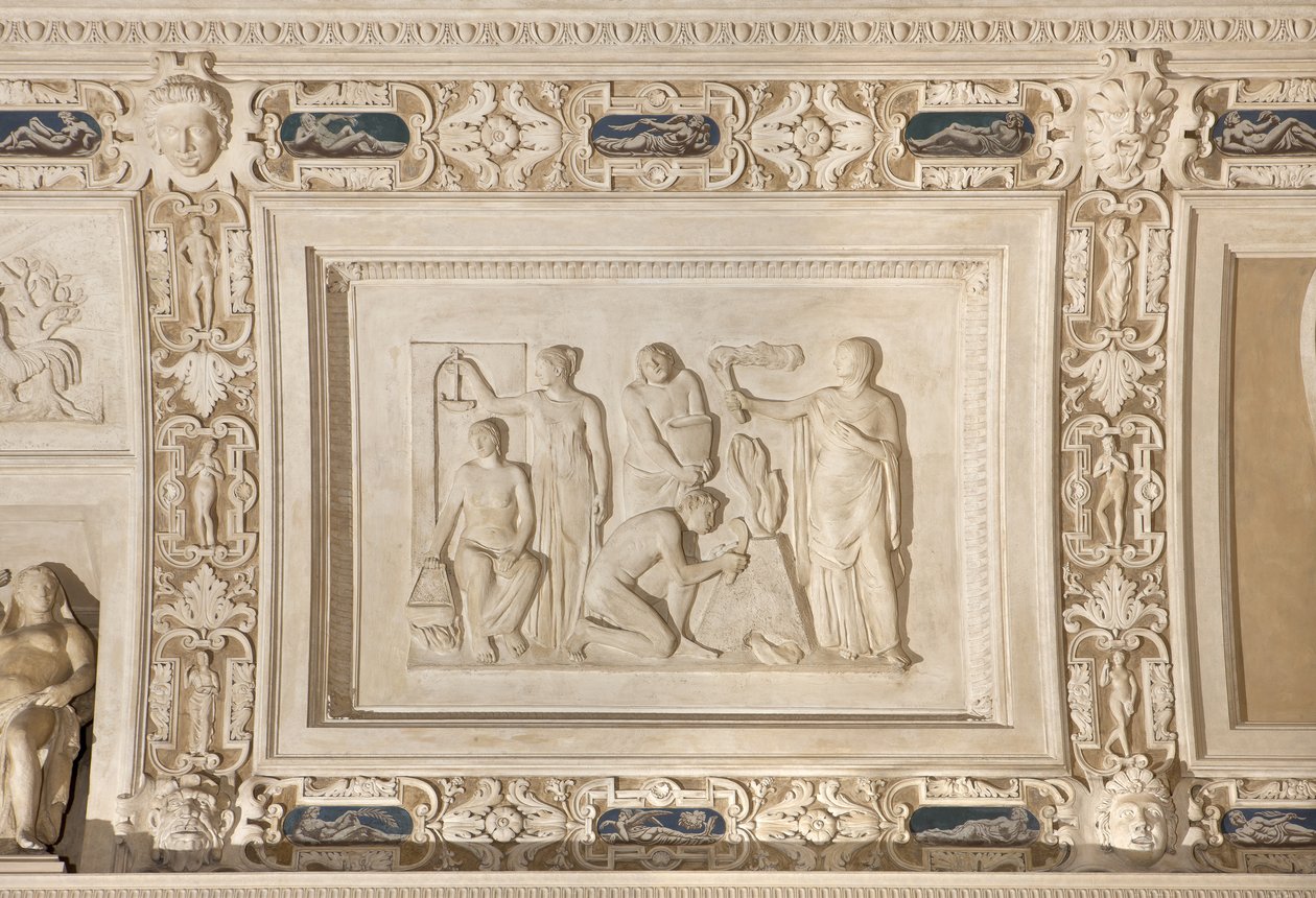 Das Feuer, aus den Geschichten des Perseus von Italian School