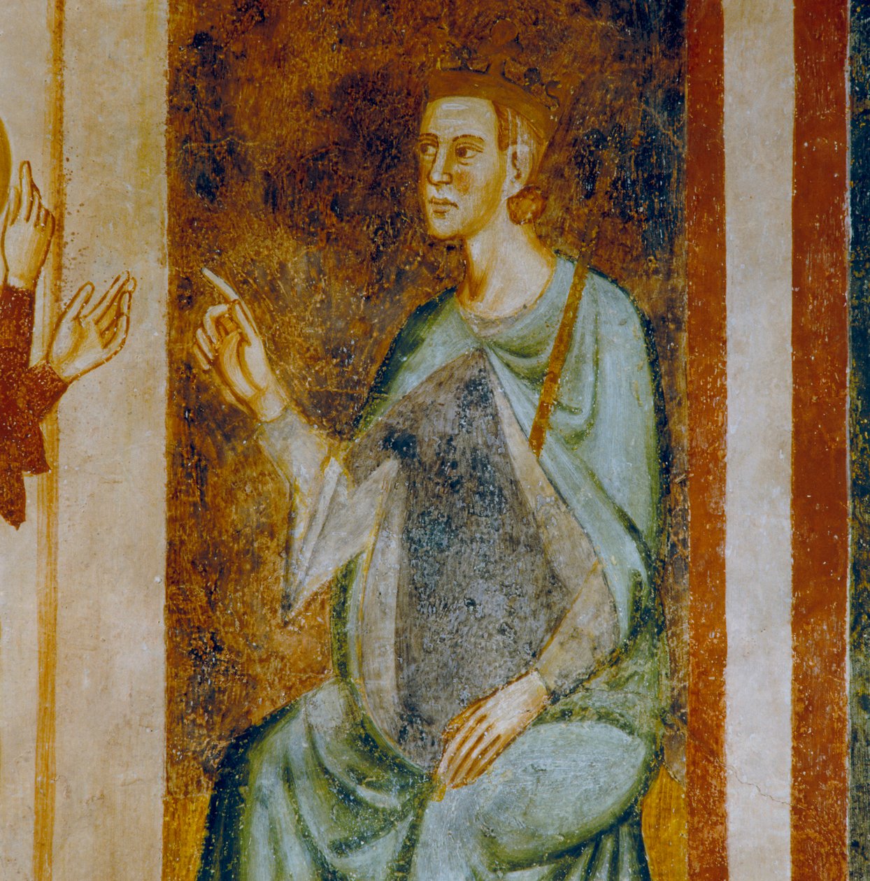 Der Gouverneur von Antiochia Olibrius (Detail) von Italian School