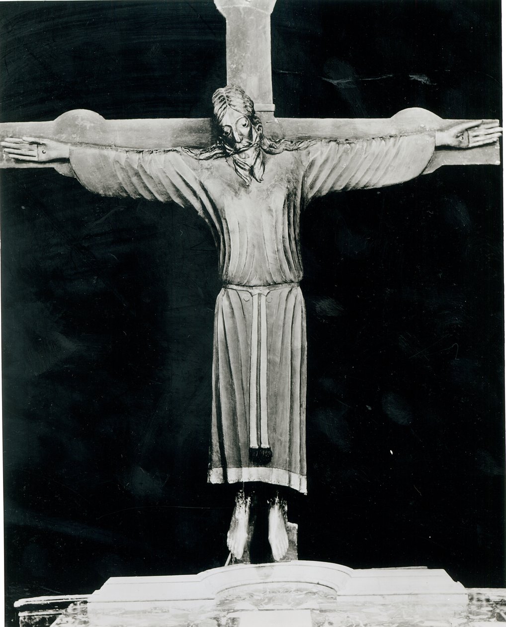 Das Volto Santo, möglicherweise begonnen von Nikodemus (fl.1150-66) von Italian School