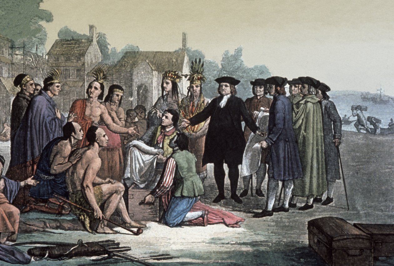 William Penn, ca. 1820 von Italian School