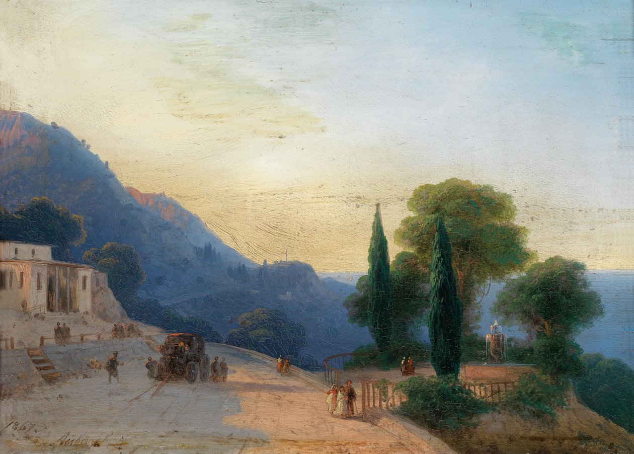 Ein Sommertag auf der Krim von Ivan Aivazovsky