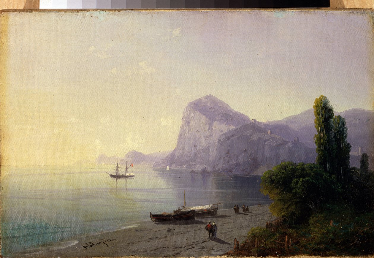 Die Festung von Sudak von Ivan Konstantinovich Aivazovsky