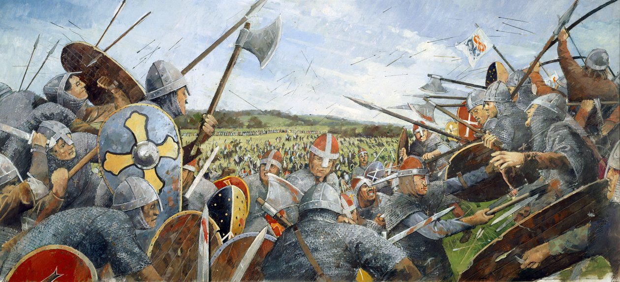 Die Schlacht von Hastings von Ivan Lapper