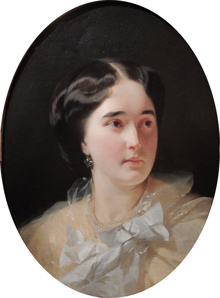 Porträt von D.V. Olsufyeva von Ivan Makarov