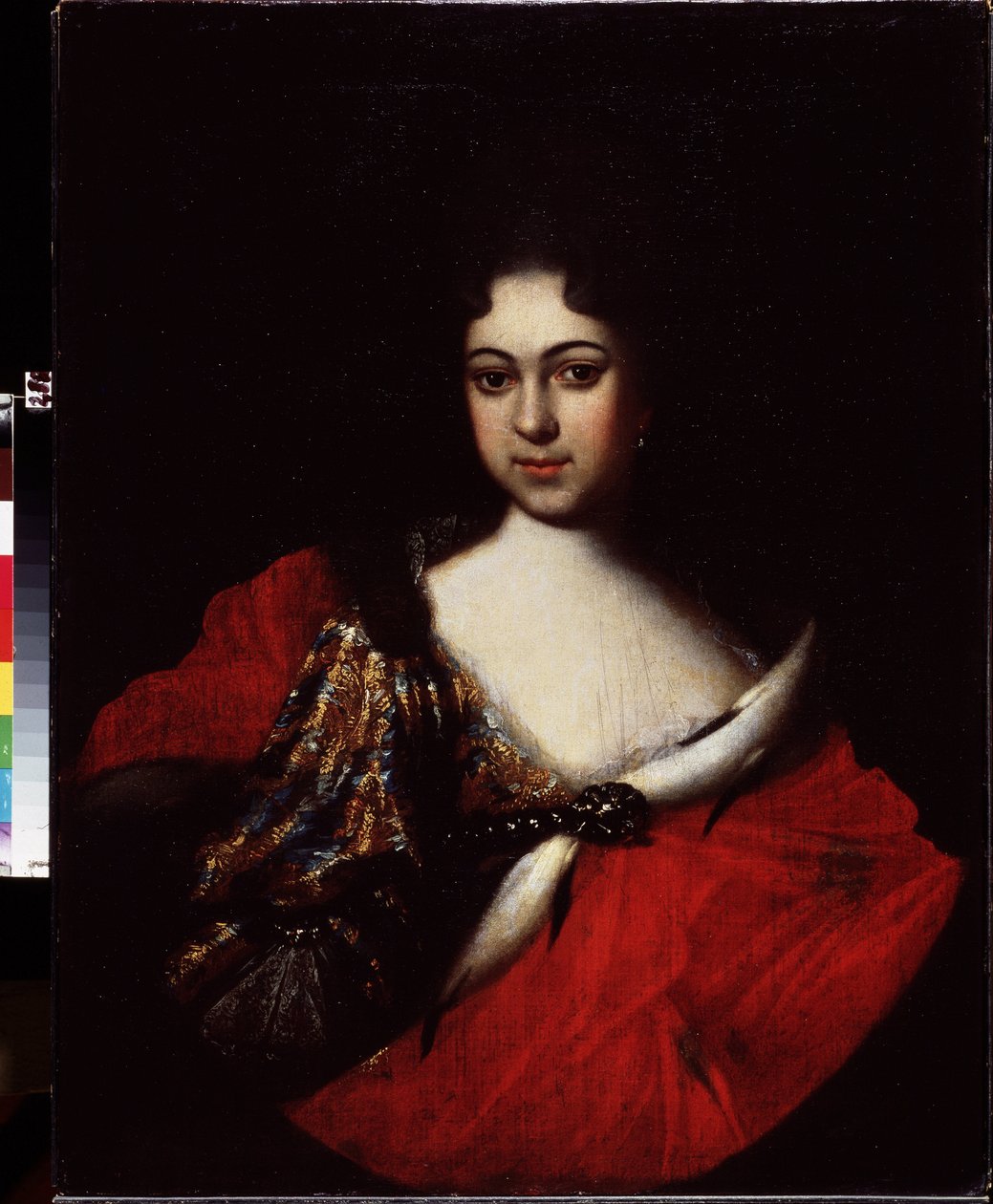Porträt der Zarewna Praskovia Ivanovna (1694-1731), Nichte von Peter dem Großen und Tochter von Iwan V von Ivan Nikitich Nikitin