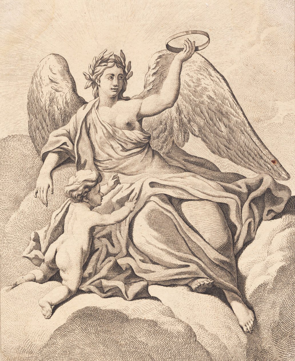 Der Genius des Ruhms von J.F. Clemens