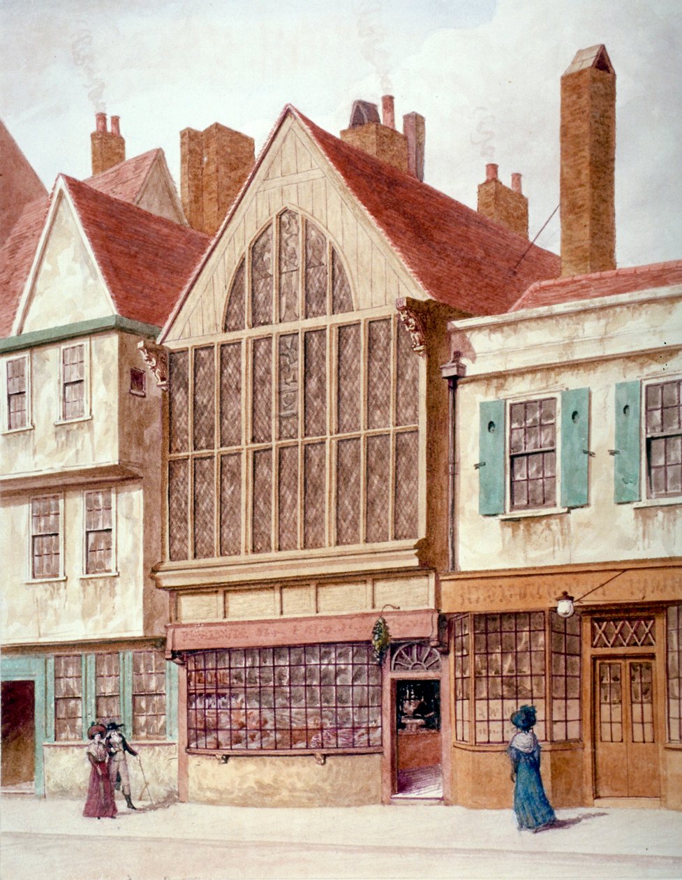 Ansicht von Trinity Hall, Aldersgate Street, City of London, 1780 von JT Wilson
